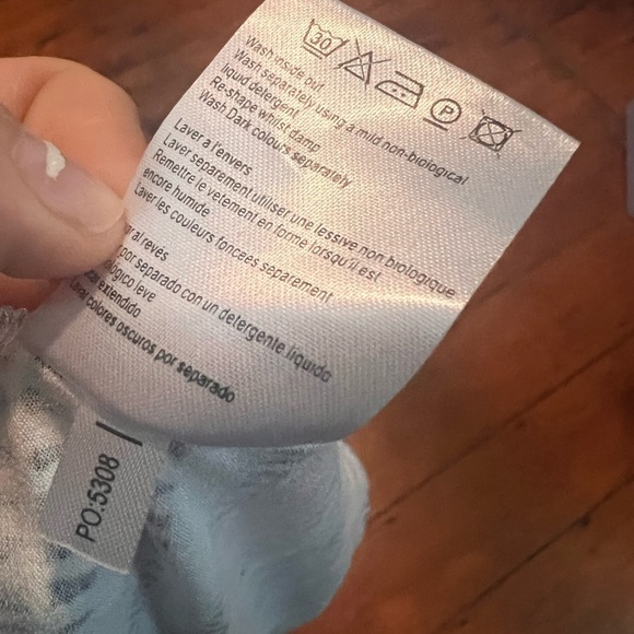 Seraphine printed maternity nursing maxi dress like new size 2 super stretchy - Picture 9 of 10